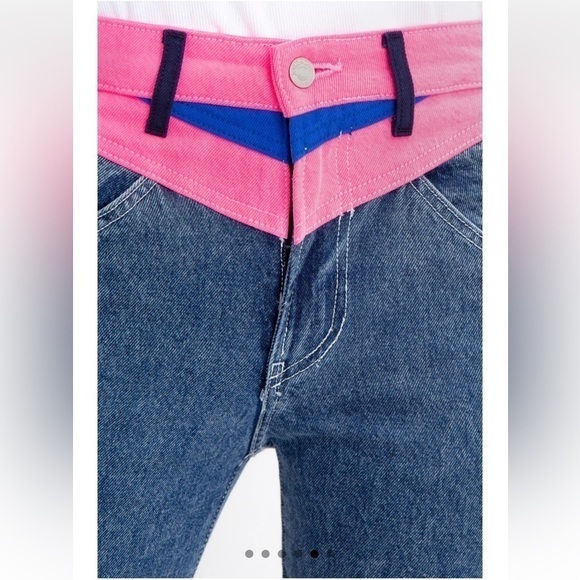 Jordache Light Acid Wash Denim Ski Pant NWT - Picture 6 of 16